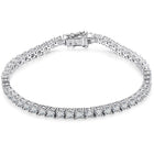 S925 Sterling Silver Moissanite Diamond Bracelet - Elegant Women's Jewelry
