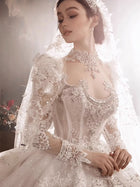 Luxury Heavy Industry European-style Royal Court Princess Large Tail Female